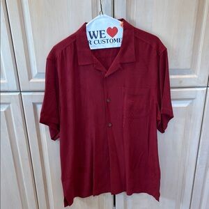 TOMMY BAHAMA Classic Red Men's Shirt